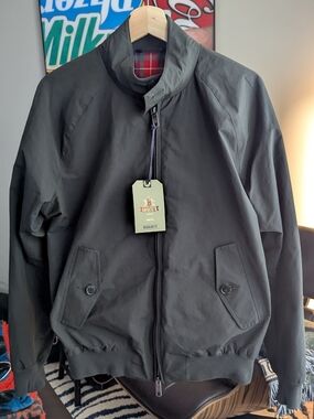 Baracuta G9 Black Harrington Jacket - Classic Men’s Coat